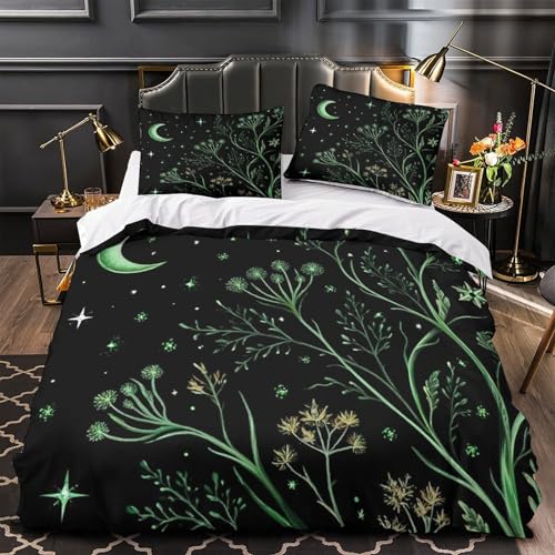 Parure de lit microfibre hypoallergique ultra douce avec housse de couette imprimé 3D