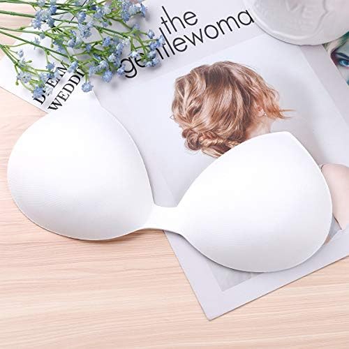 iixpin 6 Pairs Women Bra Pads Inserts Removable Breast Enhancers