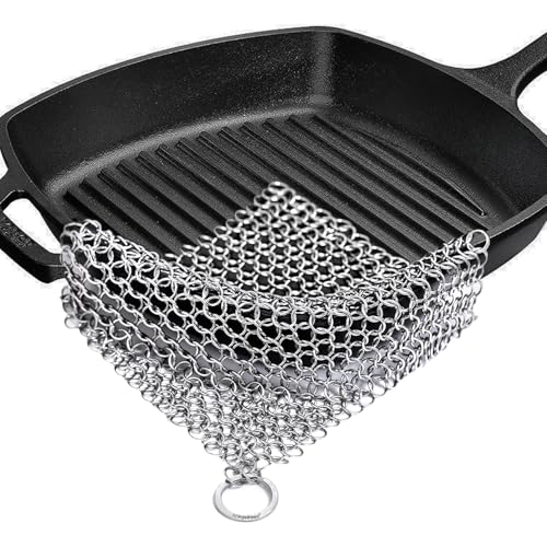 Amagabeli Cast Iron Cleaner 8'x6' 316L Stainless...