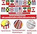 226 Countries International World String Flags Banner Set - 235ft Small Mini All Countries National Bunting Flags for Olympics, World Cup, Classroom,Sports Events,Bar,International Festivals Decorations
