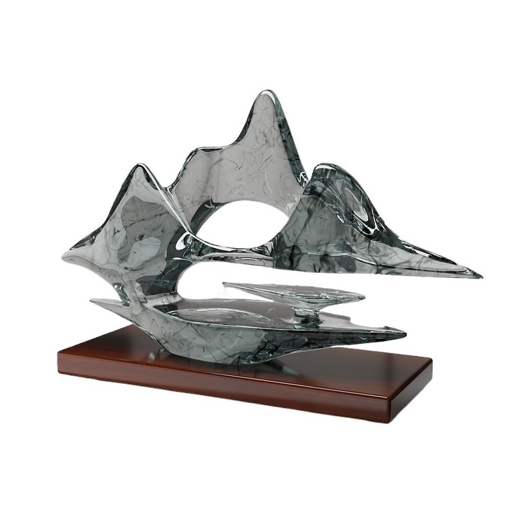 Wqqyu6hkf One Color Table Decorations Creative Rockery Decoration Living Room Porch Office Housewarming Gift Light Luxury Art Statue