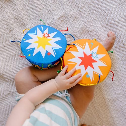 Melissa & Doug K's Kids Bongo Drums Soft Musical Instrument, Multicolor, 1 EA - image 7