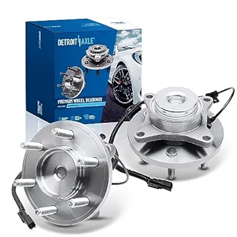 Detroit Axle Front Wheel Hub Assembly Pair (515143) for 6-Lug 2WD Ford Expedition