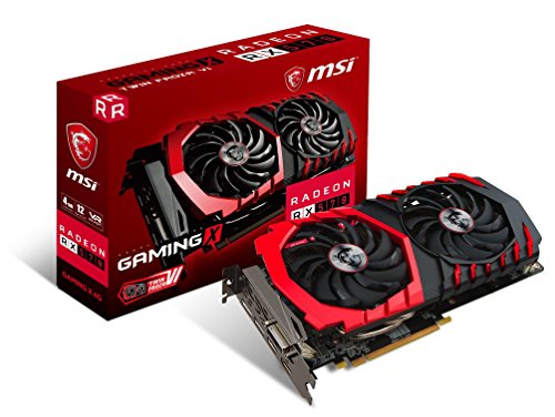 MSI Gaming Radeon RX 570 256-bit 4GB GDRR5 DirectX 12 VR Ready CFX Graphcis Card (RX 570 Gaming X 4G) (Renewed)