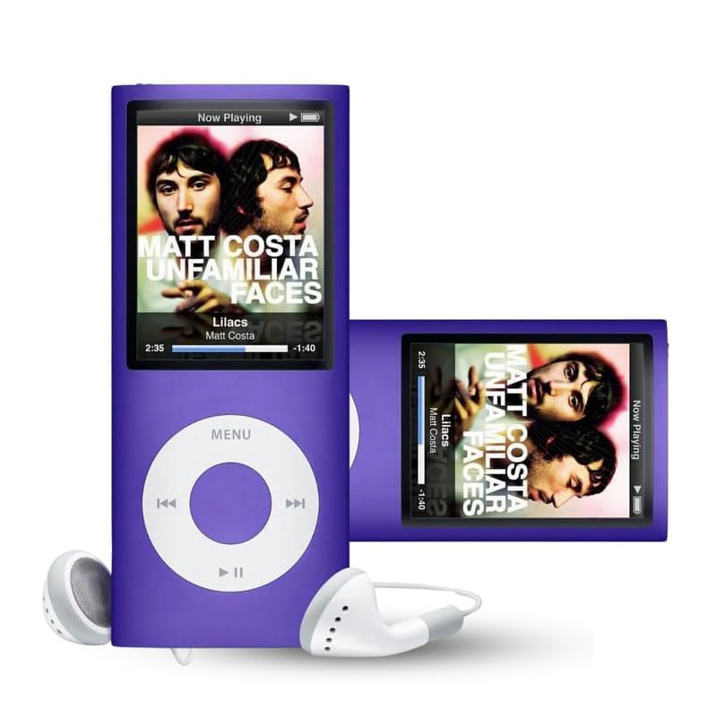 Image of Drumstone (𝗦𝗽𝗲𝗰𝗶𝗮𝗹 𝗘𝗱𝗶𝘁𝗶𝗼𝗻 + 𝟱-𝗬𝗿 𝗪𝗮𝗿𝗿𝗮𝗻𝘁𝘆) Portable MP3 Music Player with 1.8 Inch LCD Display, Lossless Audio Playback, Lightweight Pocket Design, Easy Navigation Controls