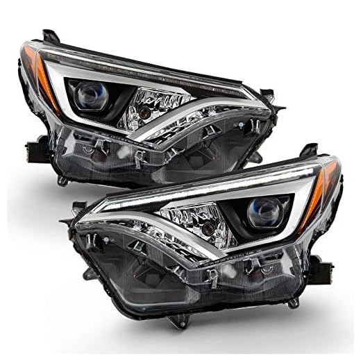 Bi-LED Projector Headlights Assembly Pair