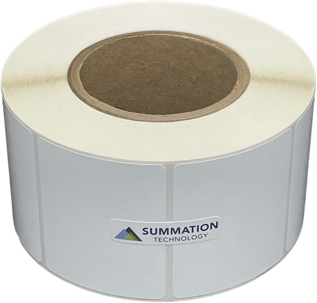 Matte BOPP 3x2.5 in. Rectangle Inkjet Label Roll