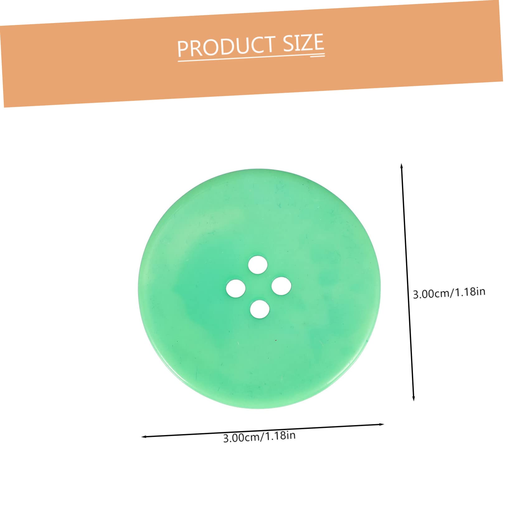 Amazon | STOBOK 1 セット カラー樹脂ボタン 黄色のボタン 服の