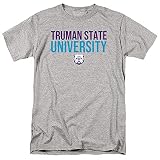 Truman State University Official Stacked Unisex Adult T-Shirt, Stacked, Large