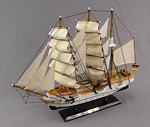 Freier Gorch Fock Segelschiffmodell Modellschiff Schuhlschiff Standmodell Großsegler