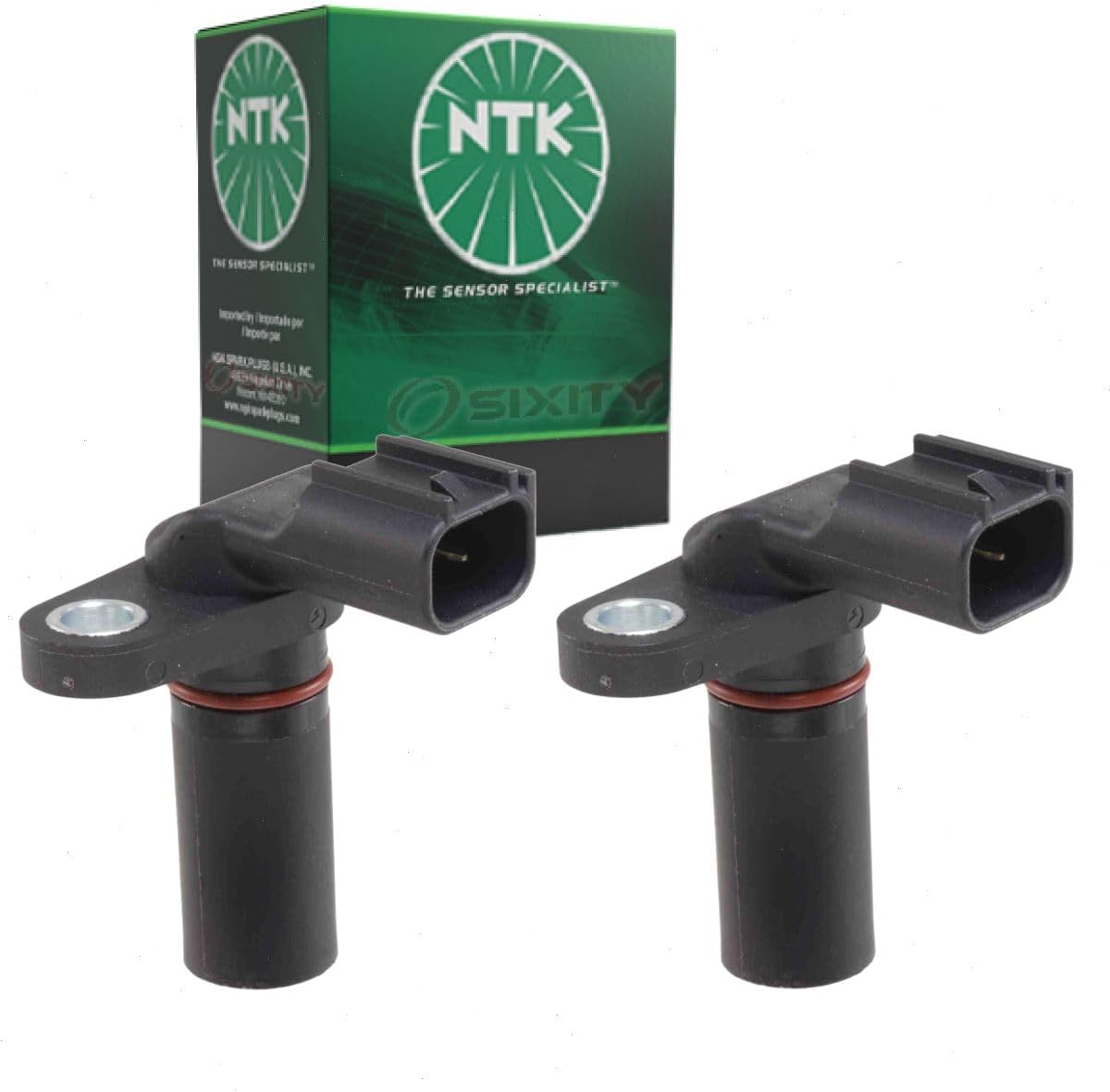 2 pc NTK Camshaft Position Sensors compatible with Ford Edge 3.5L V6 2007-2010