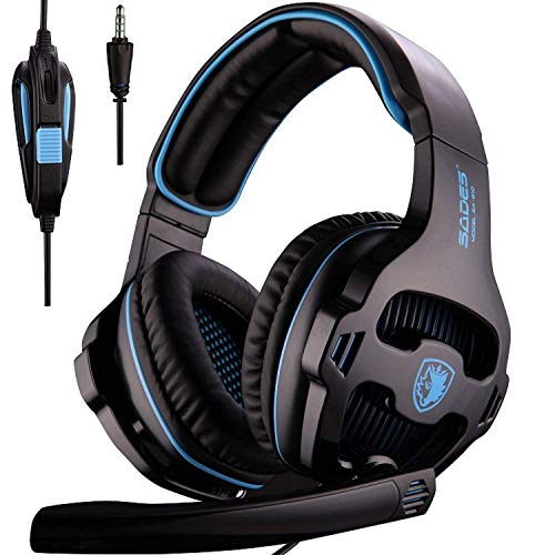 SADES SA810 Gaming Headset Surround Sound Stereo Headphones Bass Gaming Headphones with Noise