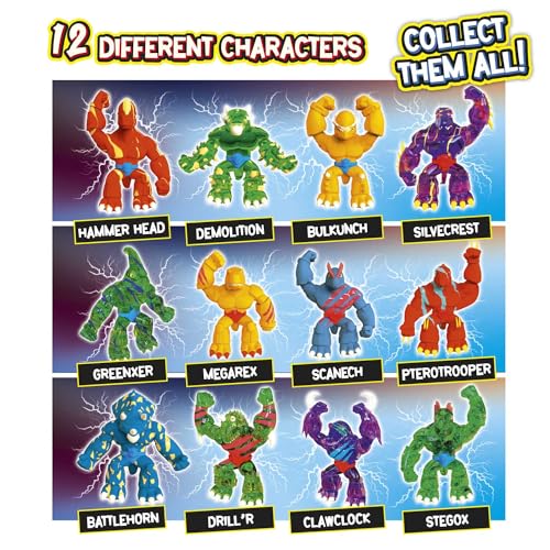 STRETCHY LEGENDS Minis - Elastische Actionfiguren für Kinder, Klebrige & Dehnbare Superhelden Figuren zu Sammeln