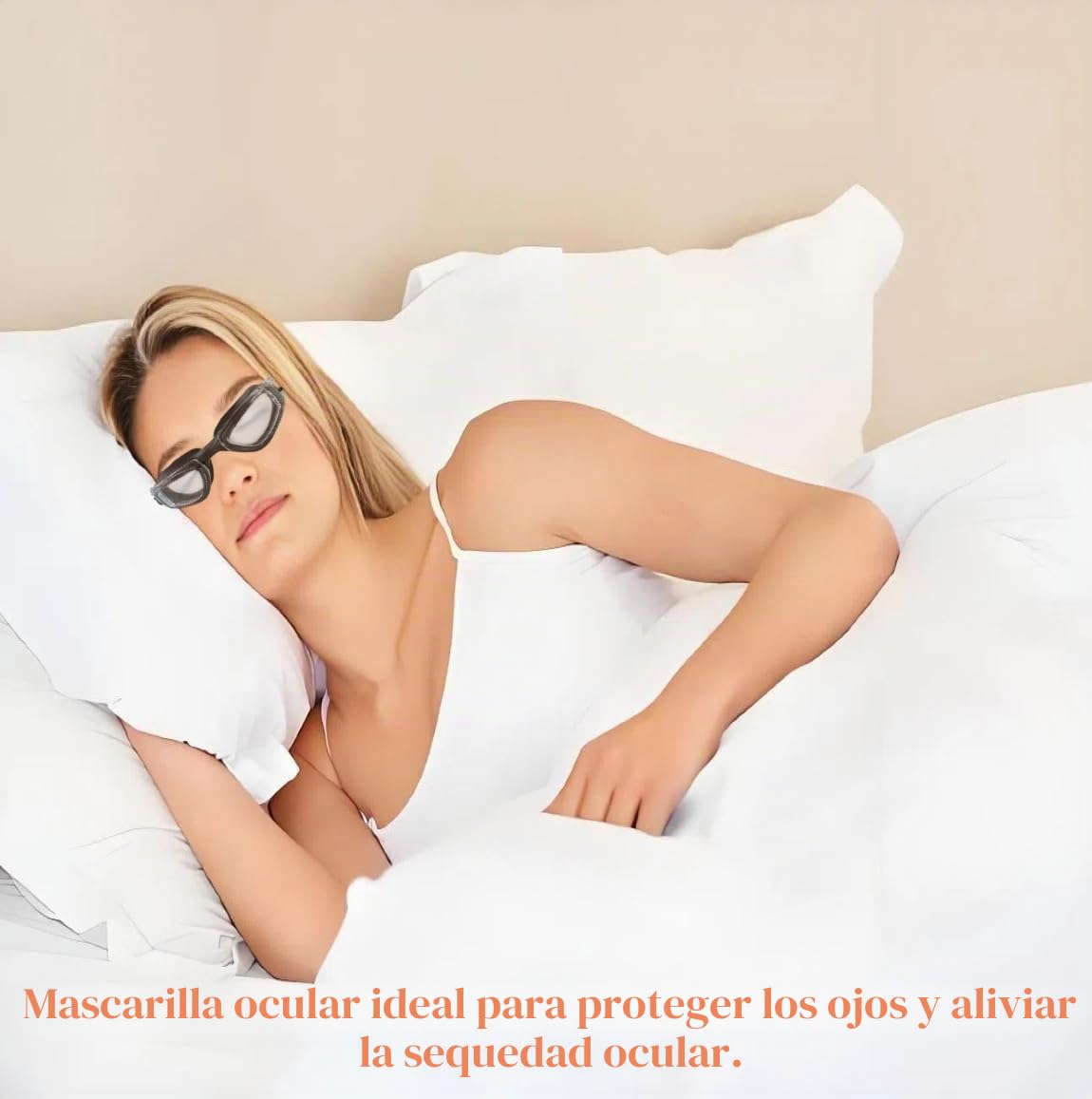 Gafas de cámara hidratante para aliviar la sequedad ocular, después de la cirugía y protección ocular, cuidado de ojos 3D, máscara hidratante con orificios de aire