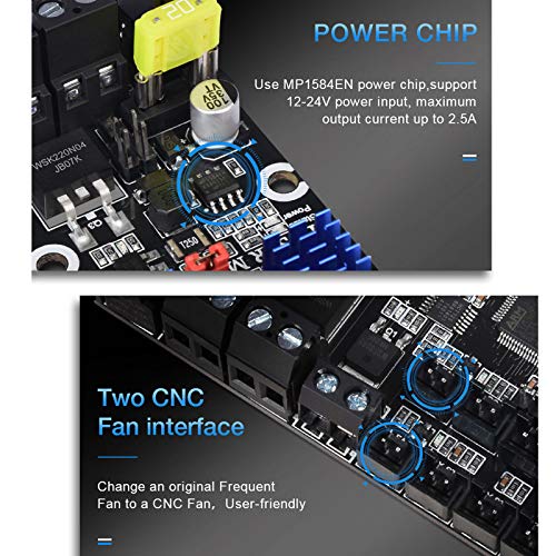Image of BIGTREETECH Upgrade Ender 3 Motherboard Silent Control Board SKR Mini E3 V2.0 32Bit with TMC2209 UART Stepper Driver 3D Printer Parts for Creality Ender3