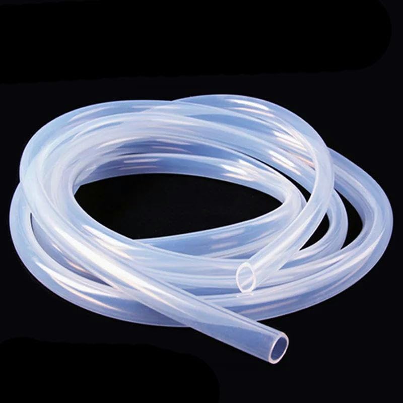 Manguera de tubo de silicona transparente de grado alimenticio insípido resistente a altas temperaturas dispensador de agua bomba peristáltica hogar-5 metros-ID17x OD22mm