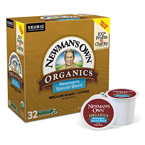 Newman's Own Organics Special Blend, Single-Serve Keurig K-Cup Pods, Medium Roast Coffee, 32 Count - //coolthings.us
