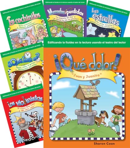 Teacher Created Materials - Reader's Theater: Nursery Rhymes (Spanish) - 8 Book Set - Grades Prek-K - Guided Reading Level A