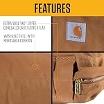 Carhartt Durable Canvas Pet Bed, Water Resistant Firm Duck Dog Bed