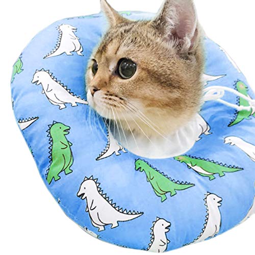 Alfie Pet - Harbor Recovery Collar for Dogs and Cats - Color: Blue, Size: XS