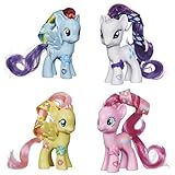 Los ponis miden aproximadamente 7,6 cm.