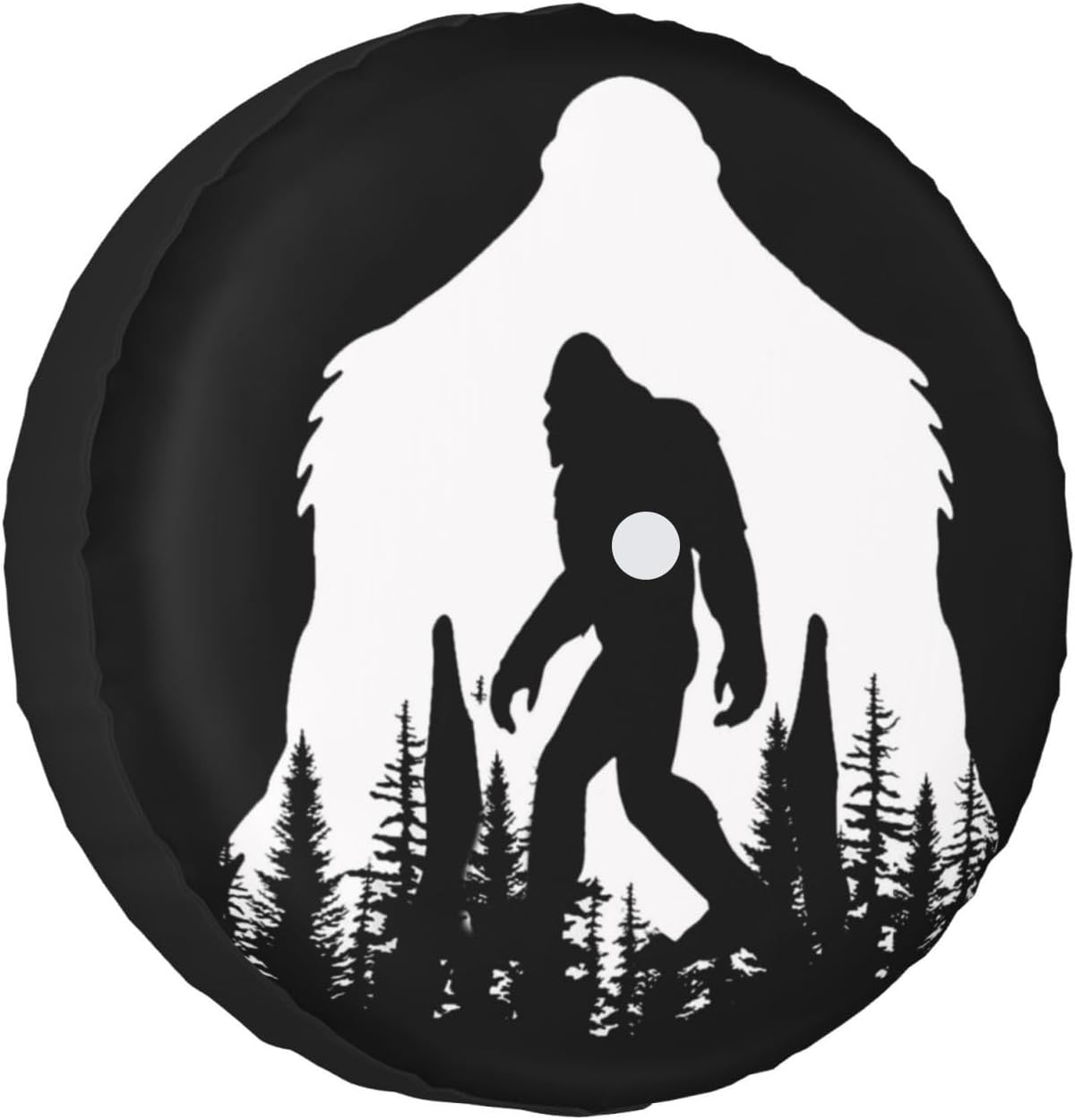 Camping Spare Tire Cover with Backup Camera Hole Universal Fit for Wrangler Rv SUV Truck Travel Trailer JL, Waterproof Dust-Proof Leather Wheel Protectors