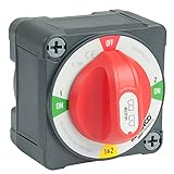 SupplyMount 771-S-EZ - Aftermarket Replacement BEP Pro Installer 400a EZ-Mount Battery Selector Switch 1-2-Both-Off Compatible with BEP Marine
