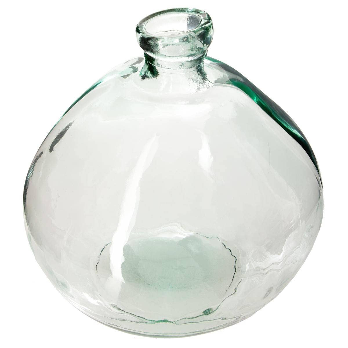 Atmosphera - Jarrón Redondo de Cristal Reciclado D45