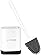 ASOBEAGE Toilet Brush, Deep Cleaner Silicone Toilet Brushes with Flexible Bristles, Toilet Brush with Quick Drying...