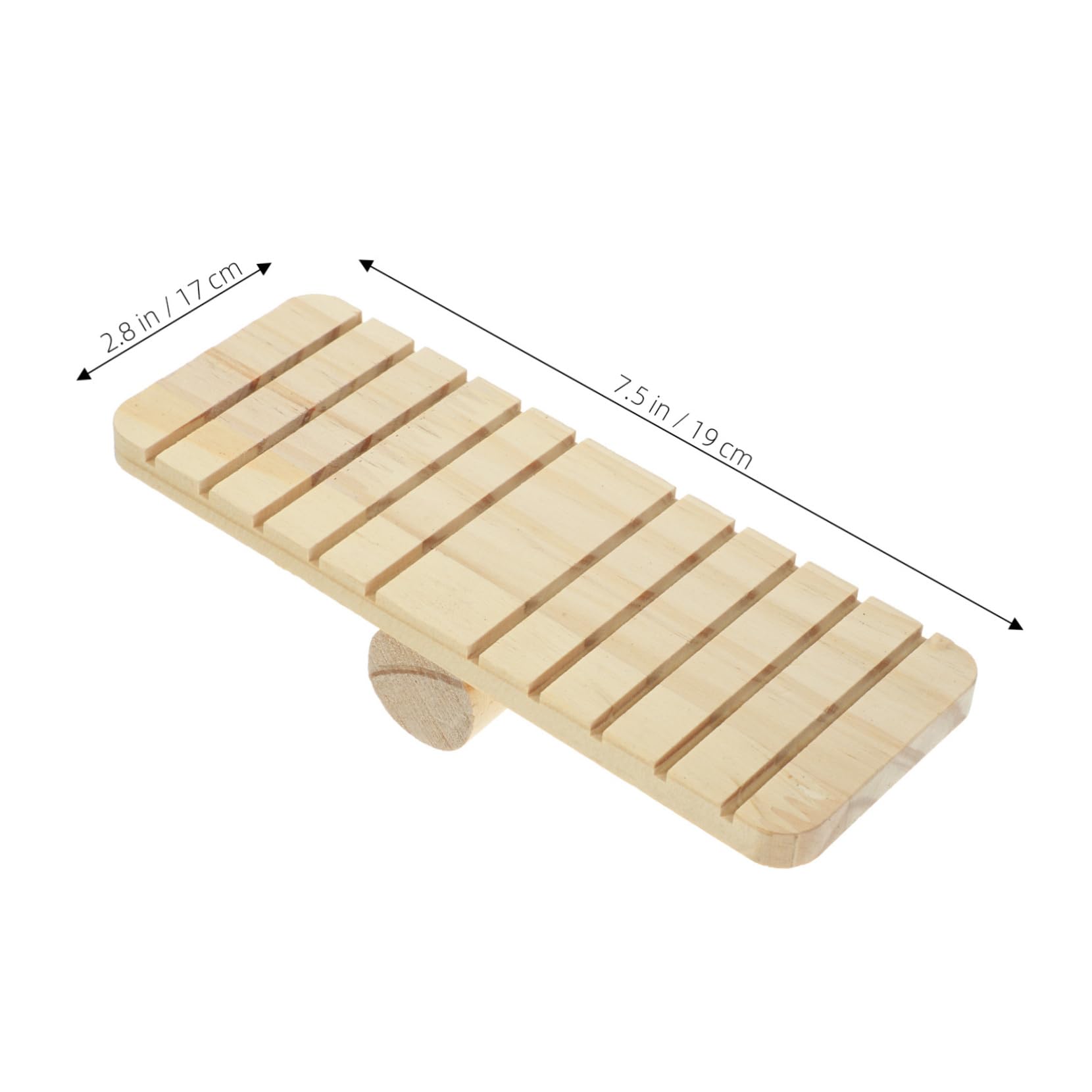 VANZACK Hamster Spielzeug Set mit Beißring aus Holz für Kleine Haustiere Kauspielzeug für Meerschweinchen und Kaninchen