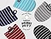 Cuisinart Neoprene Mini Oven Mitts, 2pk - Heat Resistant Oven Gloves Protect Hands and Surfaces with Non-Slip Grip and Hanging Loop-Ideal Set for Handling Hot Cookware, Bakeware-Twill Stripe Jet Black