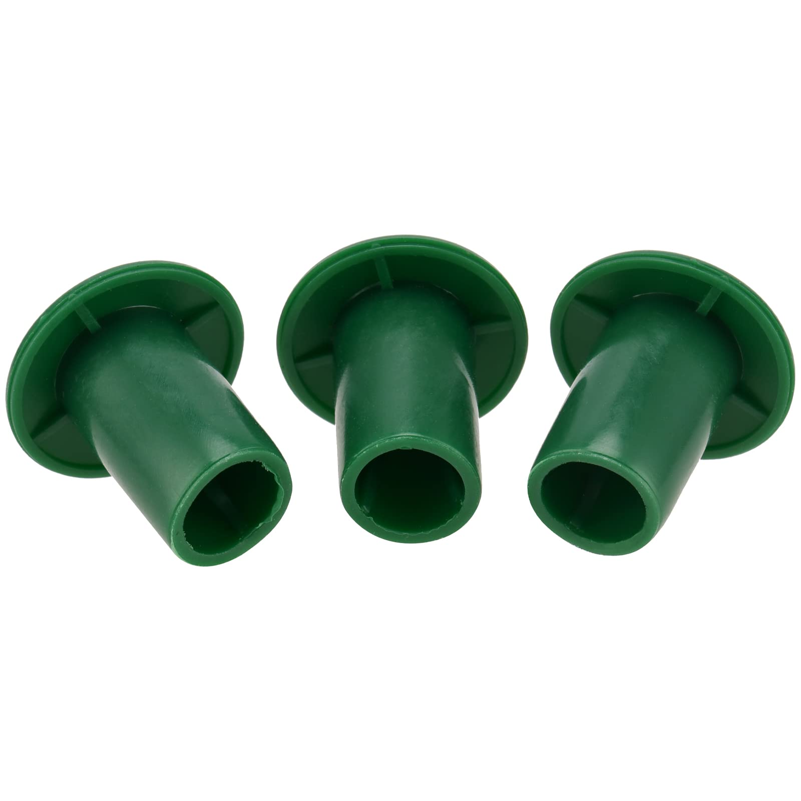 KAHEIGN 60 Stück Gartenschutzkappen Aus Gummi – 3 Cm Rohrkappen Grün Für Bambus- Und Gartenstangen, Durchmesser 16 Mm