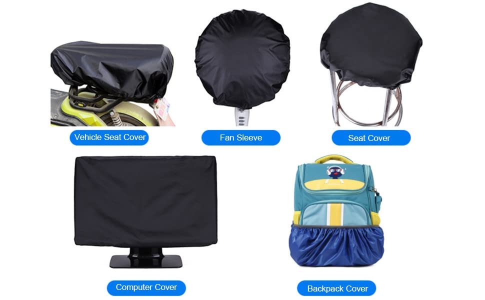 JSHAHA Regenhülle für Regenüberzug Rahrradkorb Fahrradtasche Gepäckträger 35L Wasserdichte Schwarz