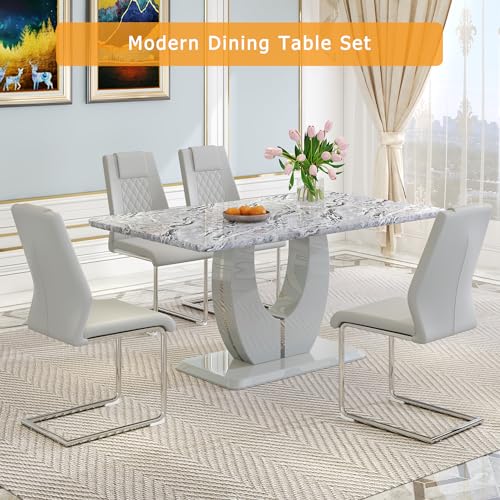 Luxury Dining Table Set Modern