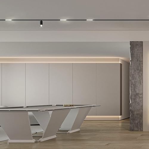 Faretto lineare LED a binario magnetico 48V - 6W - UGR 16 - Nero