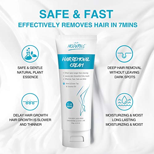 Aloe Hair Removal Cream For Men Or Women Sensitive Formula Bikini Remove Cream Painless Hair Remover Moisturizing For Body Arm Leg Armpit Gifts #TOP1