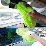 Scratch Free Chenille Microfiber Wash Mitt Car Wash Sponge for SUVs Boats - Image 5