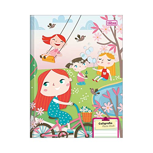 CADERNO PEDAGOGICO CALIGRAFIA 40F CD 144908 PAUTA VERDE SAPECA