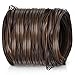 Covzoe 459Ft Wicker Repair Kit, Rattan Patio Chair Sofas Furniture Repair Supplies, Gradiant Coffe Brown Exlong Weaving Webbing Replacement Part for Outdoor Lawn Furniture
