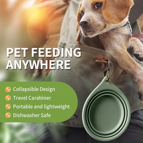 Collapsible Dog Bowls 2pcs for Puppy Bowl Portable Dog Bowl for Small to Medium Sized Dogs and Cats Travel Dog Bowl is Ideal for Traveling and Hiking Bpa Free  Cucciolini Doodles Collapsible dog bowls 2pcs for puppy bowl portable dog bowl for small to medium sized dogs and cats travel dog bowl is ideal for traveling and hiking bpa free   cucciolini doodles