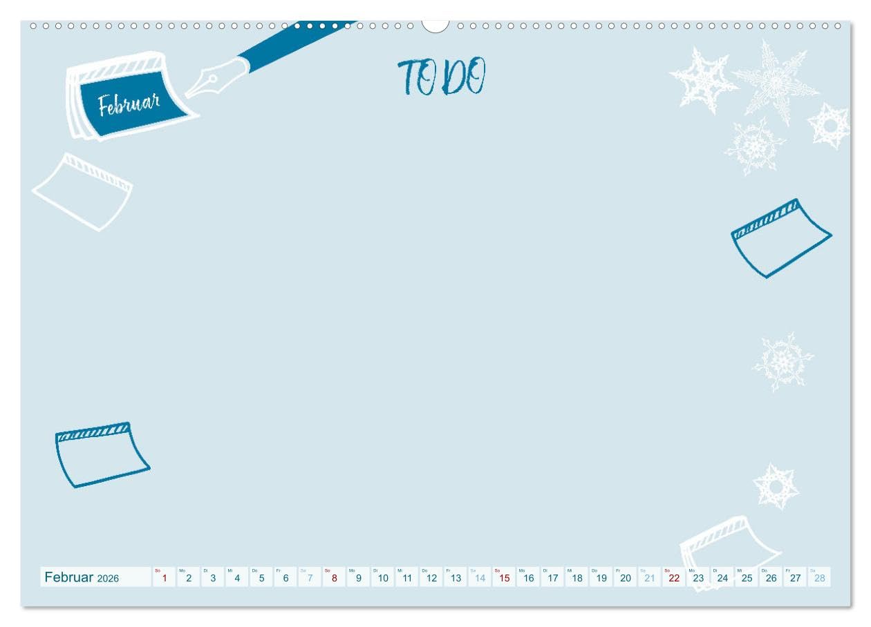 12 x Zettelwirtschaft - Bastelkalender (Wandkalender 2026 DIN A2 quer), CALVENDO Monatskalender: Ein Kalender für Ihre Post-Its - eine aufgeräumte ... für jeden Monat (CALVENDO Lifestyle)