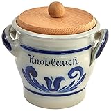 Herkunft: Knoblauch-Vorratsdose in Handarbeit aus dem Westerwald