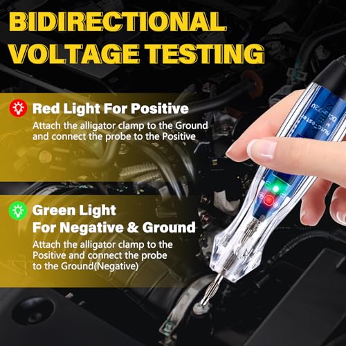 AWBLIN 101PCS Automotive Test Light Probe Kit 3-72V DC - image 3