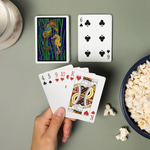 Juego de naipes Póker 52 cartas tamaño póker miniatura 2