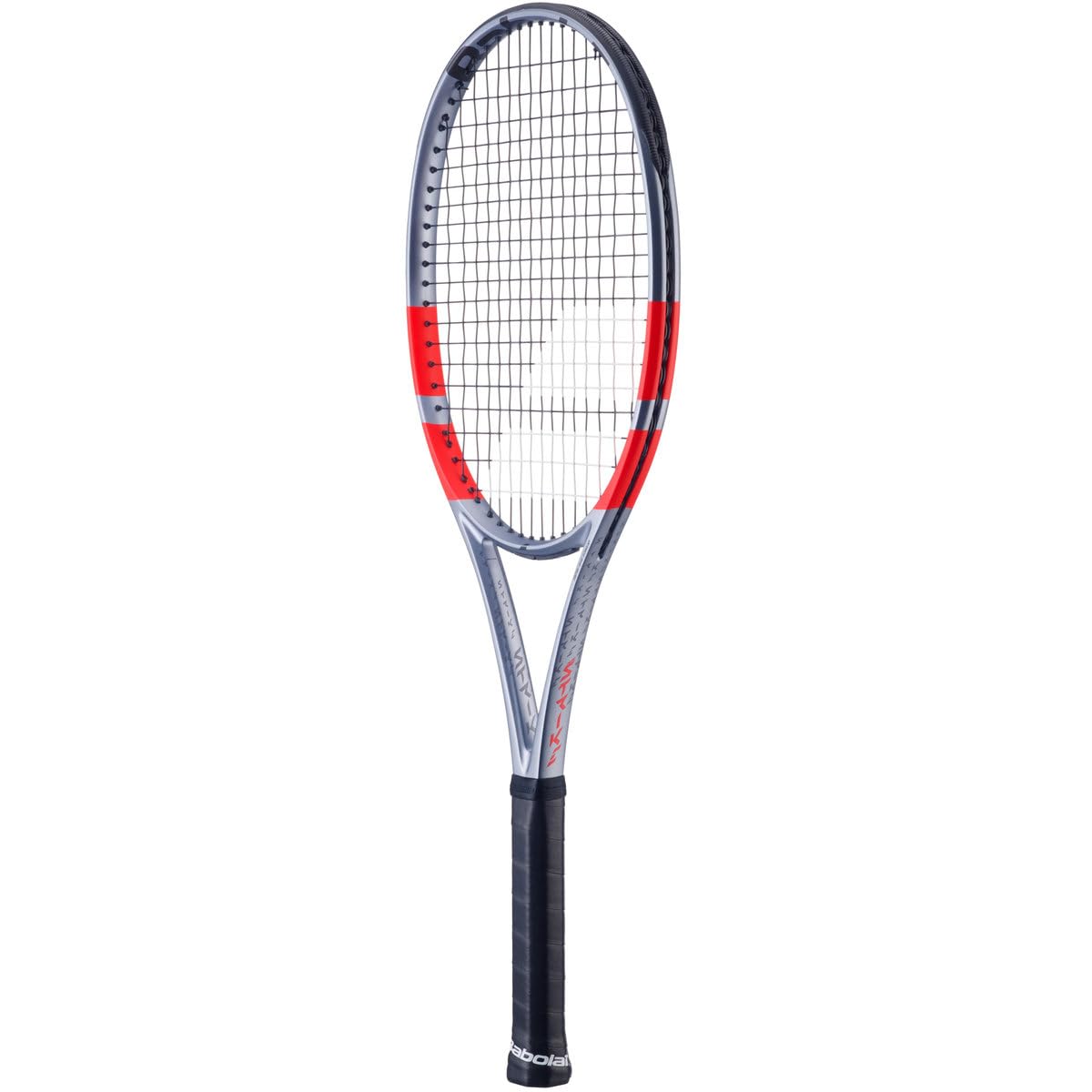 Babolat Pure Strike 100 16x20 4th Gen Tennis Racquet (Carbon Grey) - Strung with 16g Babolat Syn Gut at Mid-Range Tension