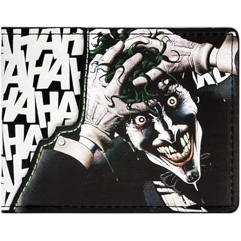 The Batman Evil Joker Bi-Fold Wallet Cover