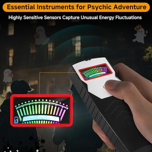 image for AceFox Ghost Hunting Equipment Tester with 4 Cat Balls, Hand-held Digi