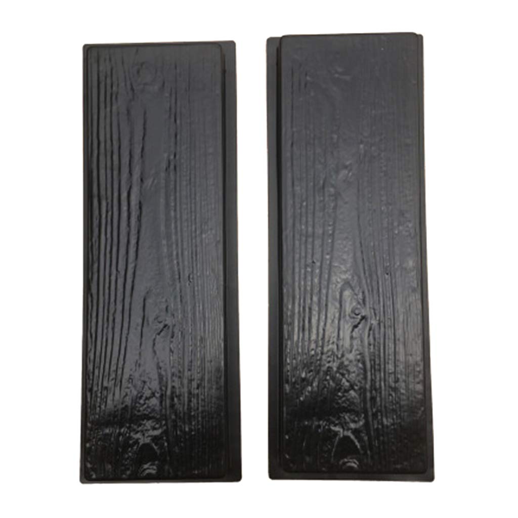 Molde de Pavimento de Cemento KLOVA - Rectangular Negro - Moldado de Plástico