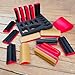 16-Piece Contoured Profile Hand Sanding Block Set with Hook and Loop Interchangeable Assorted Shapes Interchangeable Assorted Convex & Concave Shapes for Woodworking Furniture, Auto Paint and Crafts