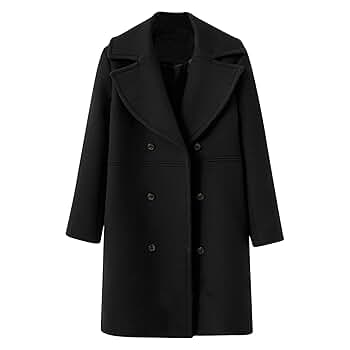 ジャケット・アウター doublet over sized pea coat Oversized double-breasted wool pea coat – GOEN.J